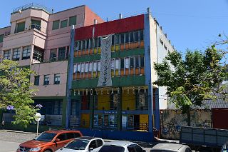 33 Teatro de la Ribera Theatre Outside La Boca Buenos Aires